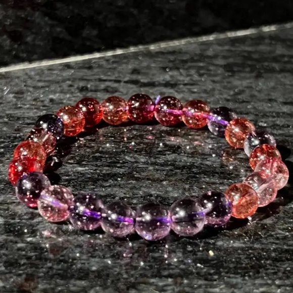 Gorgeous, mixed gemstone bracelets - Picture 2 of 11